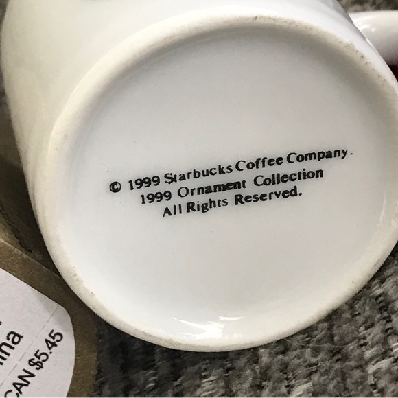 Starbucks holiday Christmas ornaments 1999 & 2009 - Picture 5 of 8